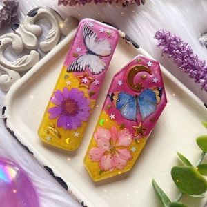 Pastel Butterfly Hair Clip Set